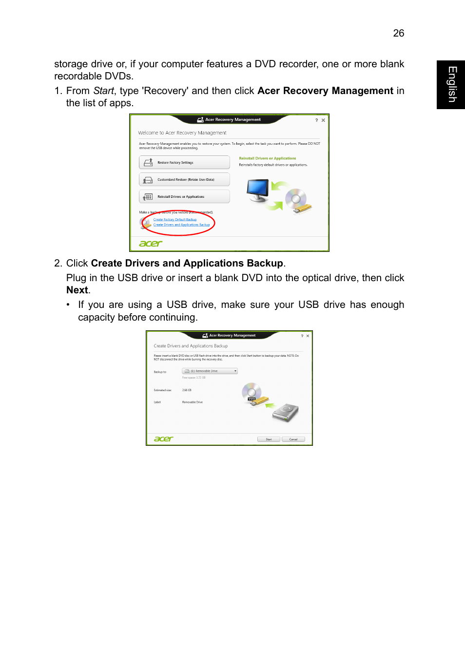 Acer TravelMate P645-V User Manual | Page 38 / 85