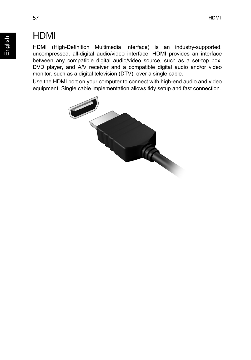 Hdmi | Acer TravelMate P645-V User Manual | Page 69 / 85