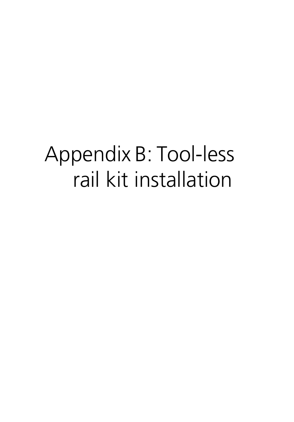 Appendix b: tool-less rail kit installation | Acer Altos R510 User Manual | Page 175 / 198