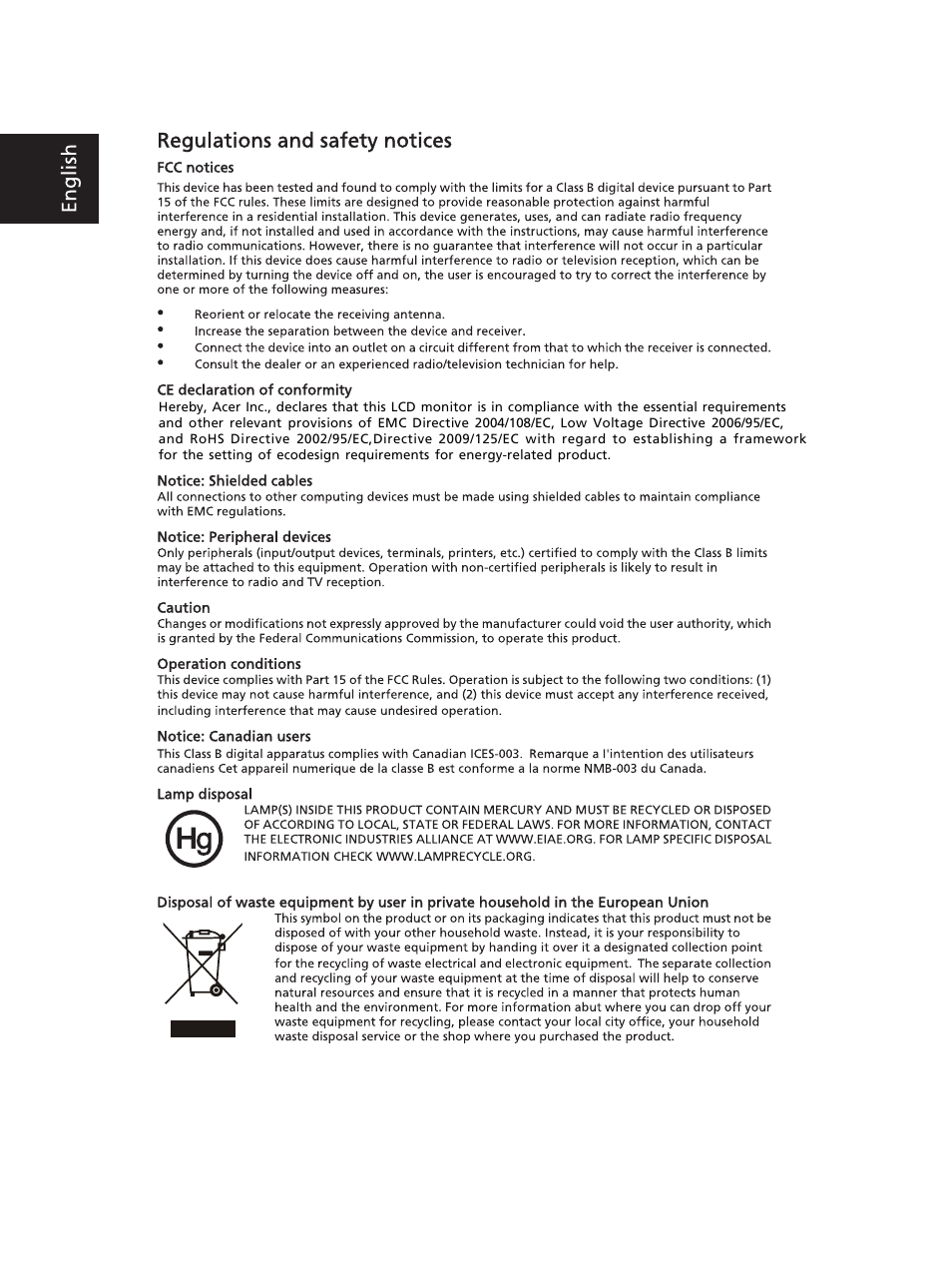 Acer V173 User Manual | Page 2 / 2