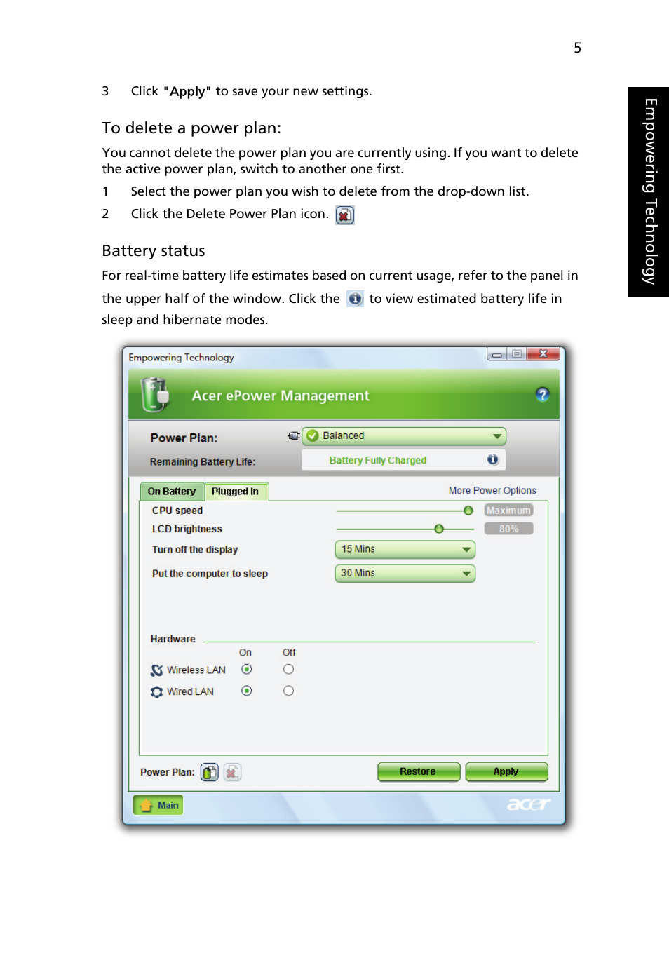 Acer Aspire 4715Z User Manual | Page 25 / 105