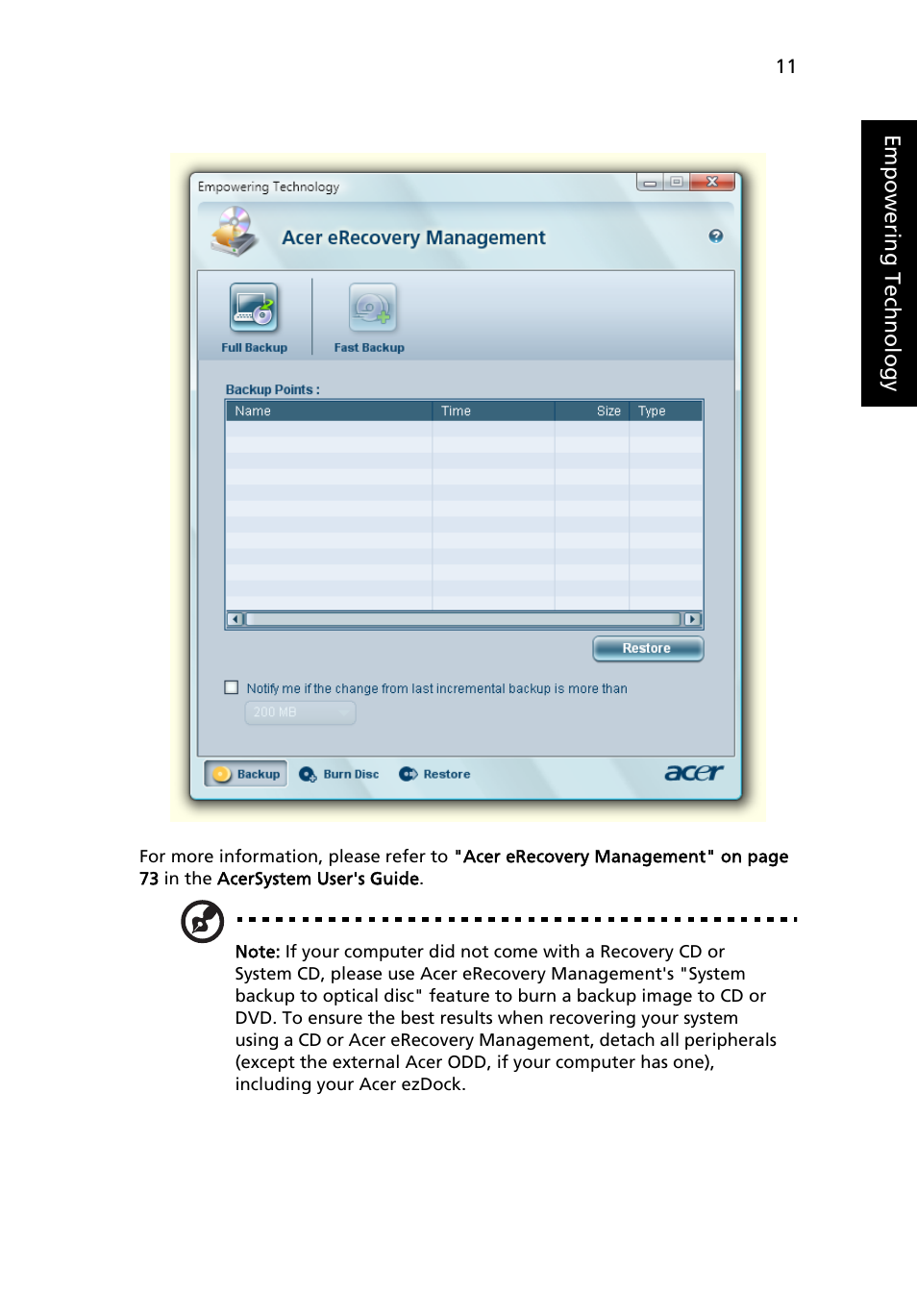 Acer Aspire 9420 User Manual | Page 31 / 109