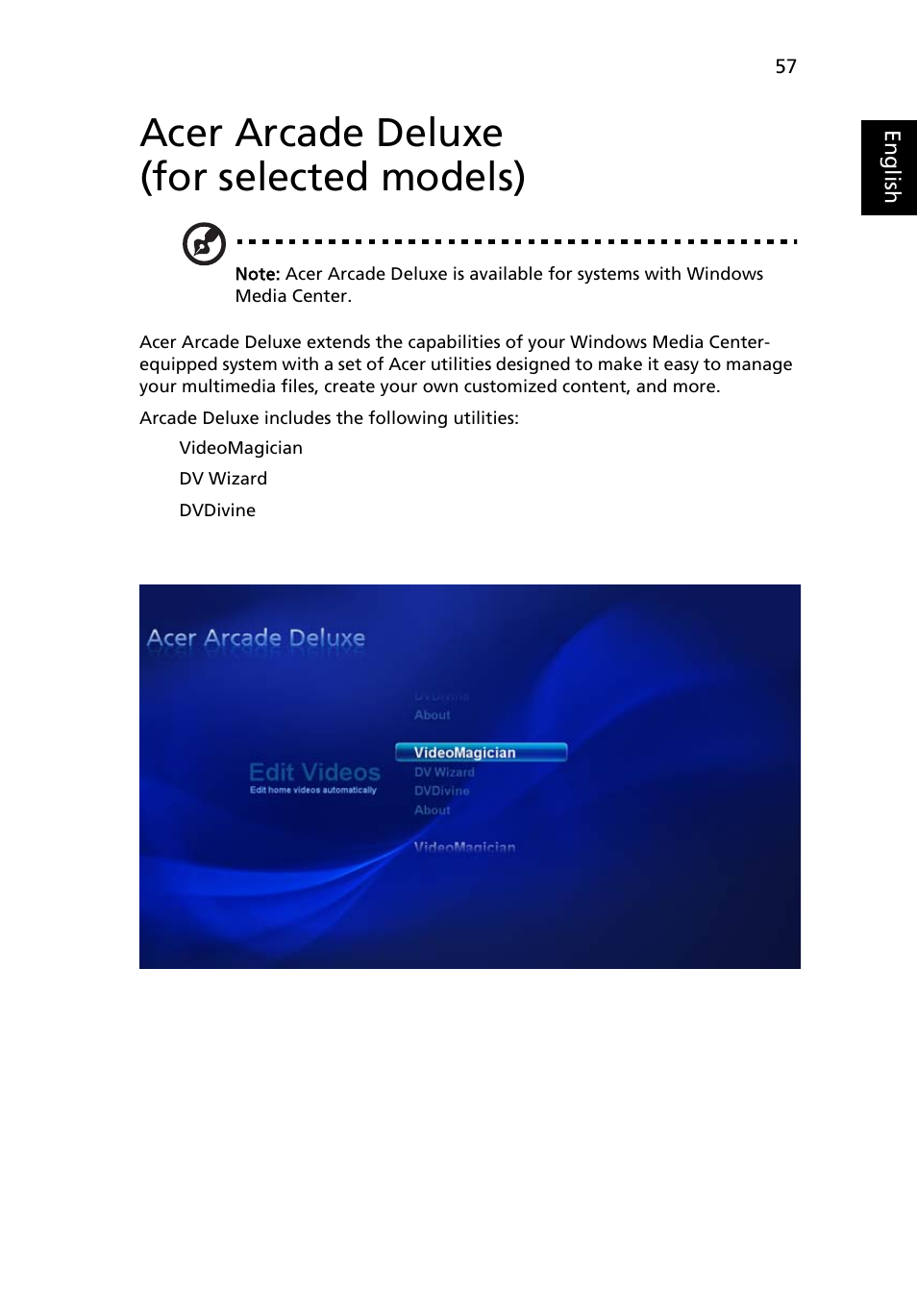 Acer arcade deluxe (for selected models) | Acer Aspire 9420 User Manual | Page 77 / 109