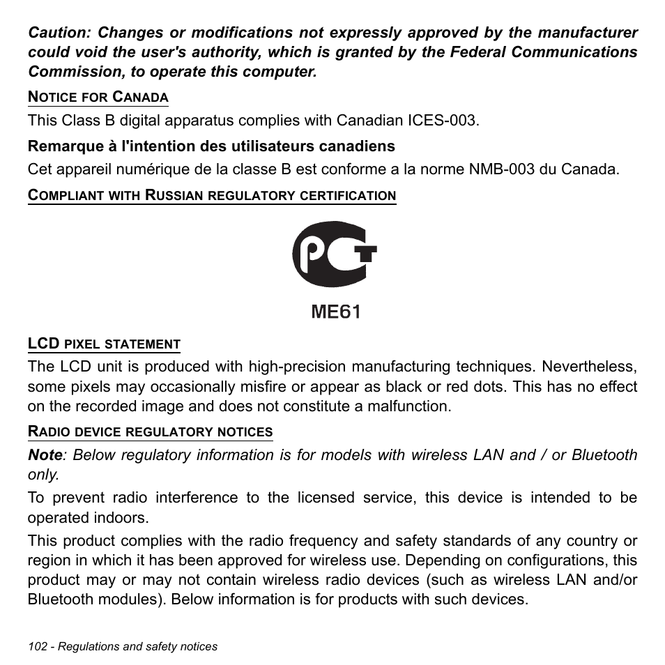 Acer Aspire V3-772G User Manual | Page 102 / 109