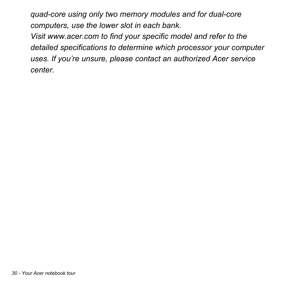 Acer Aspire V3-772G User Manual | Page 30 / 109