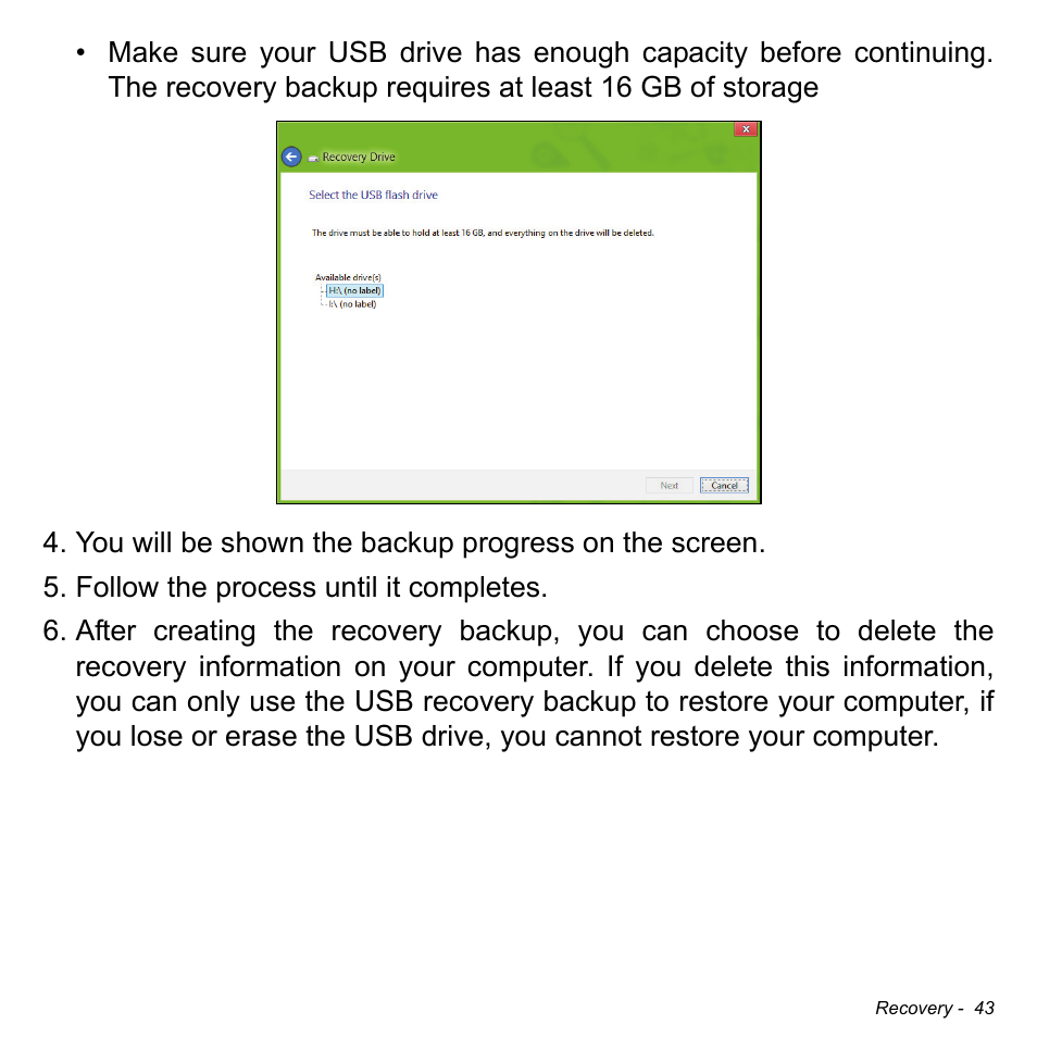 Acer Aspire V3-772G User Manual | Page 43 / 109