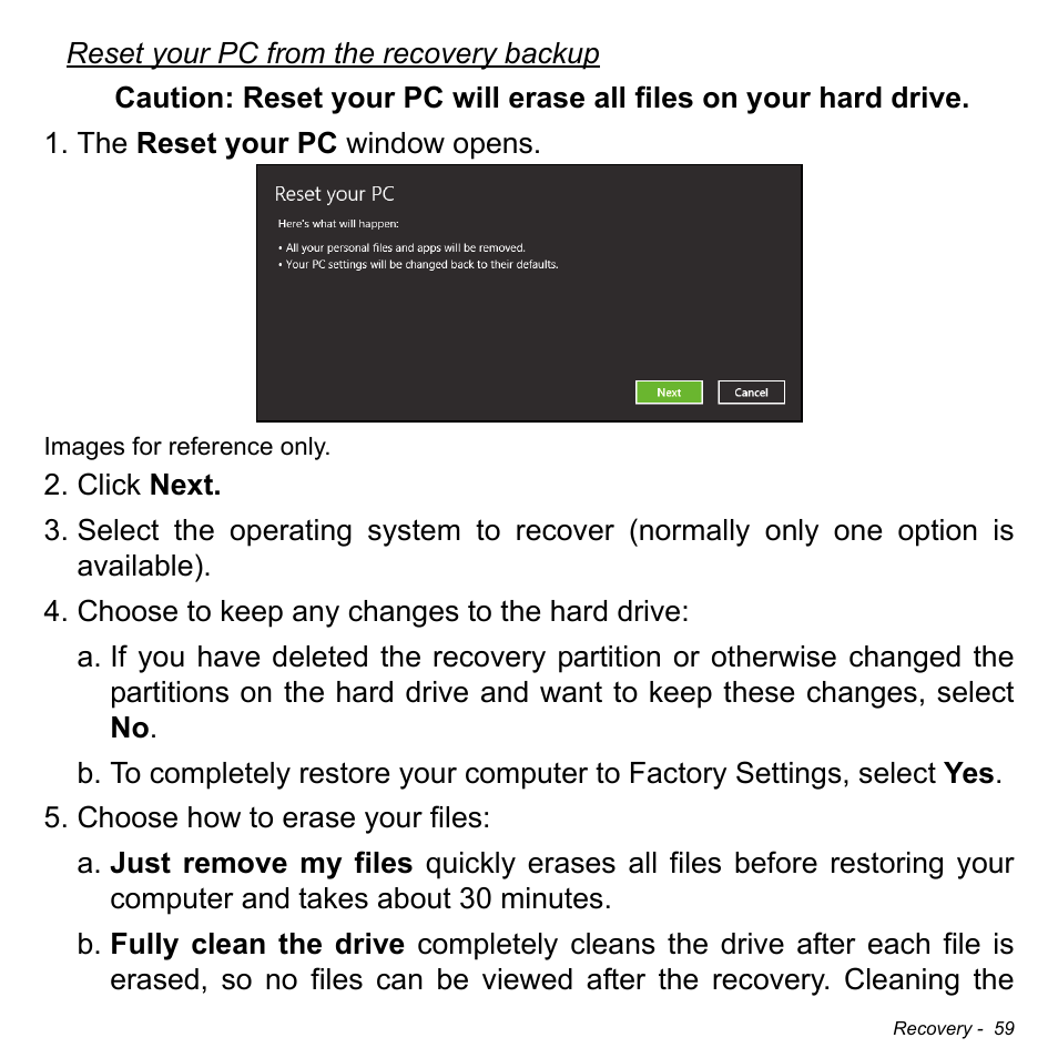 Acer Aspire V3-772G User Manual | Page 59 / 109