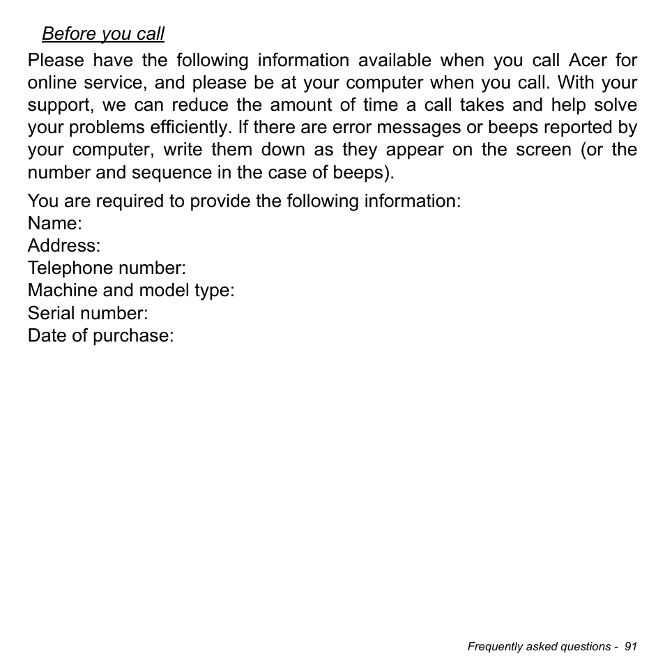 Acer Aspire V3-772G User Manual | Page 91 / 109