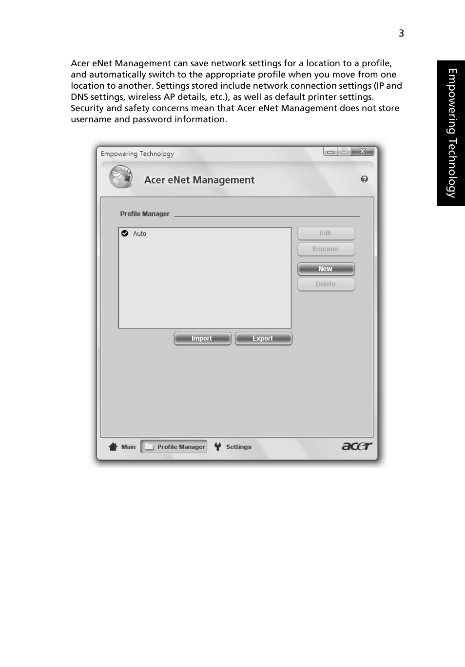 Acer TravelMate 5220 User Manual | Page 21 / 98