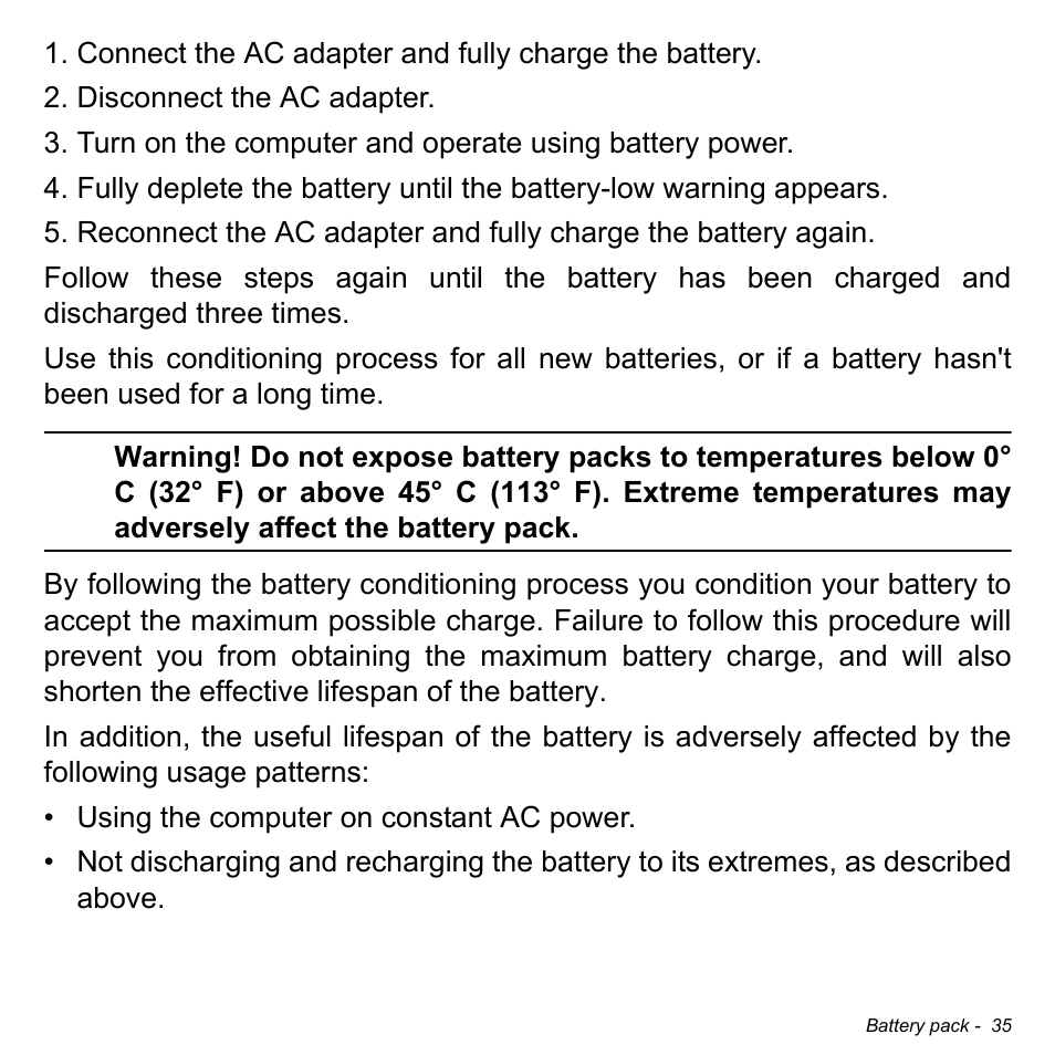 Acer W3-810P User Manual | Page 35 / 75