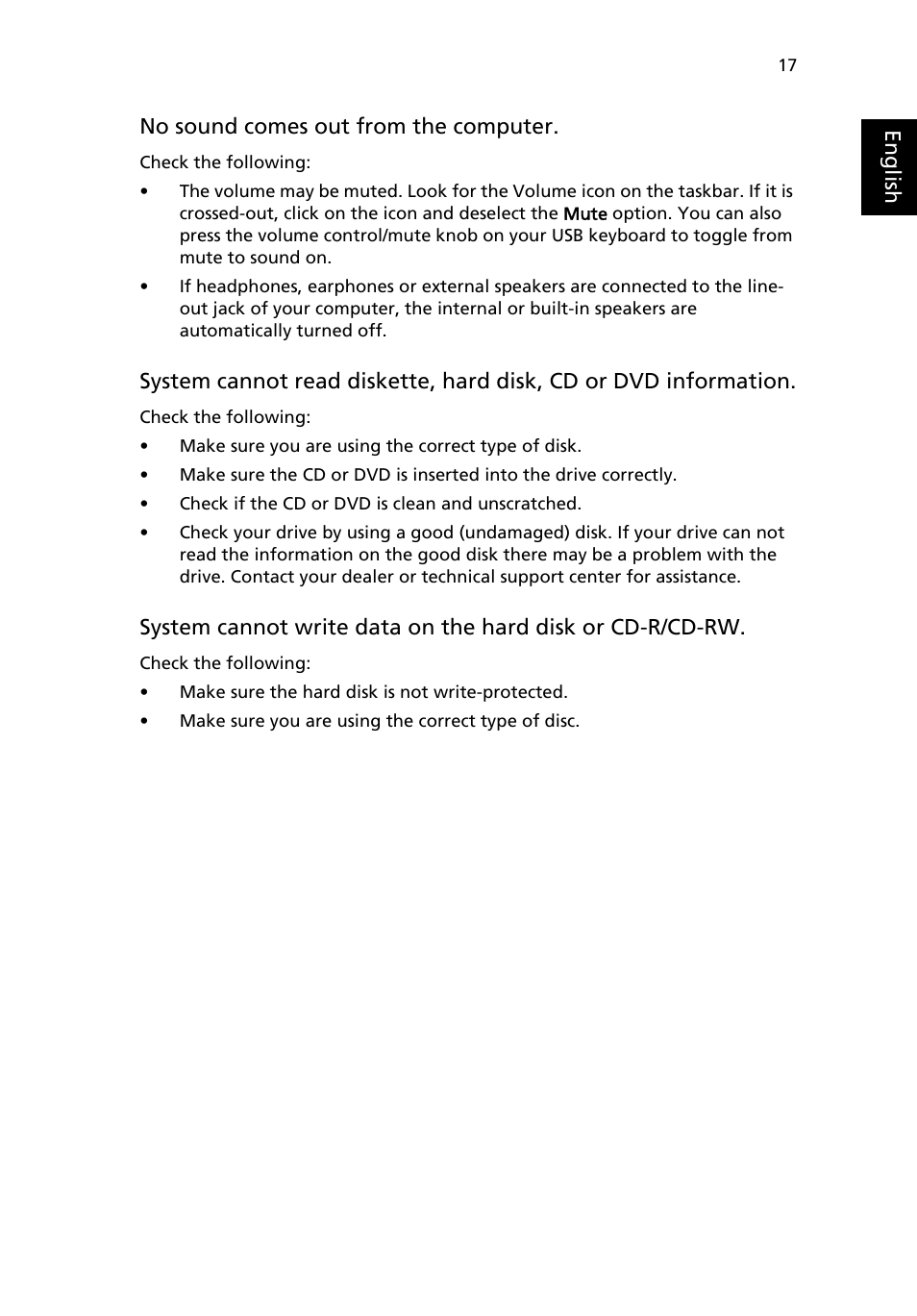 Acer Veriton X6610G User Manual | Page 27 / 38