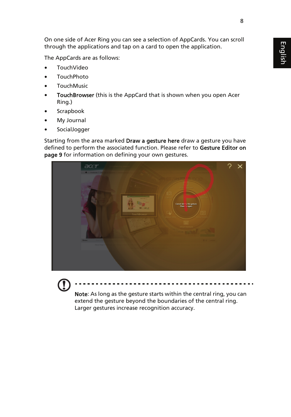 Acer ICONIA User Manual | Page 26 / 110