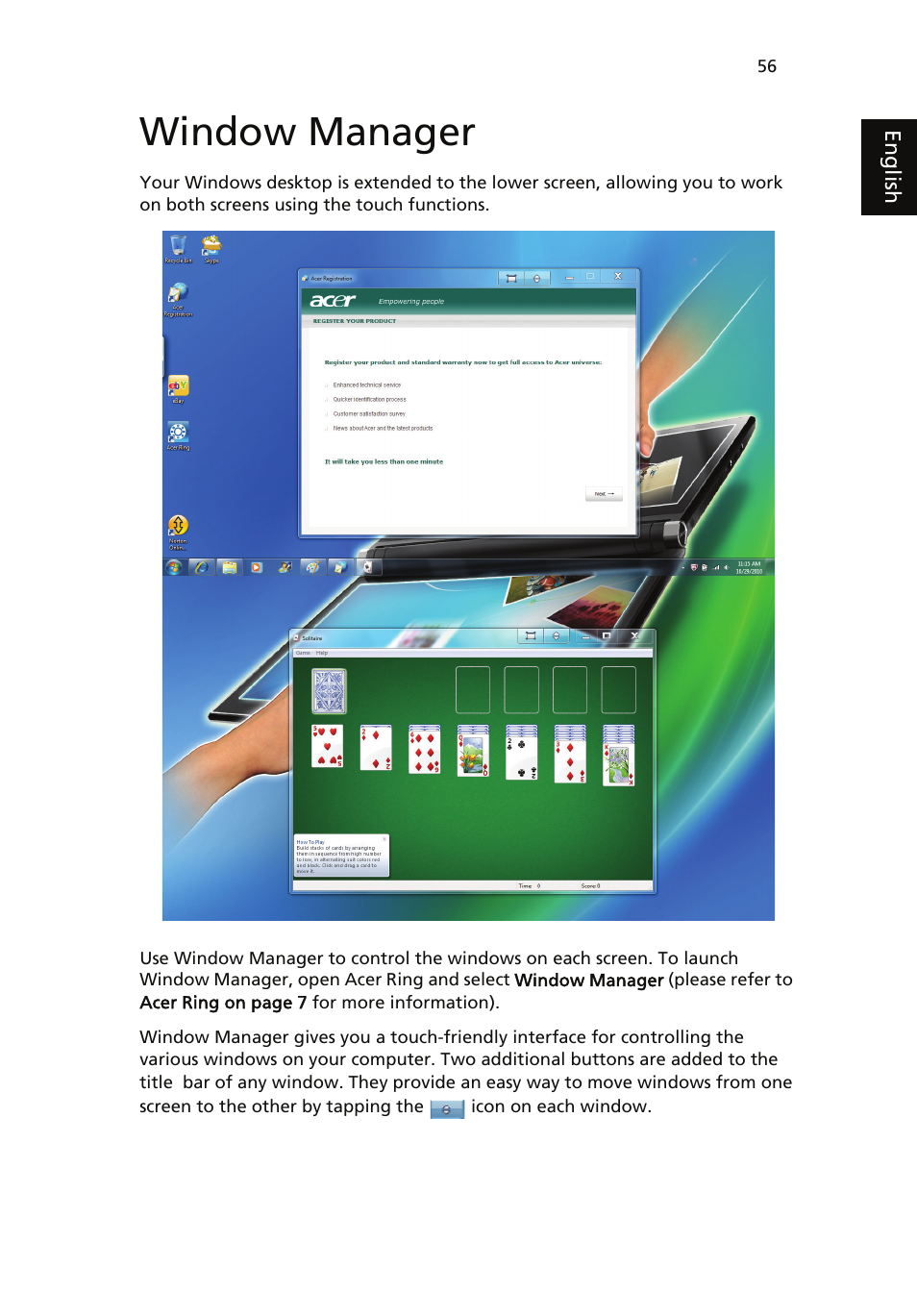 Window manager | Acer ICONIA User Manual | Page 74 / 110