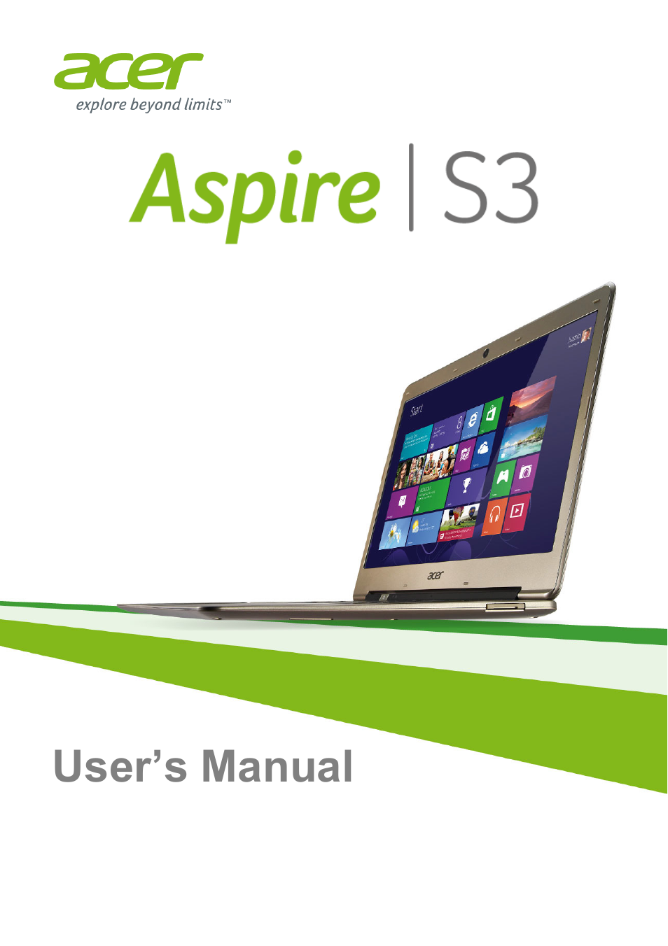 Acer Aspire S3-391 User Manual | 85 pages