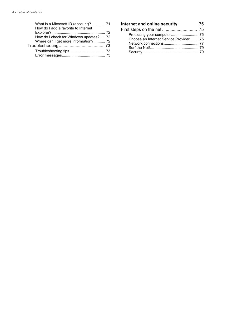 Acer Aspire S3-391 User Manual | Page 4 / 85