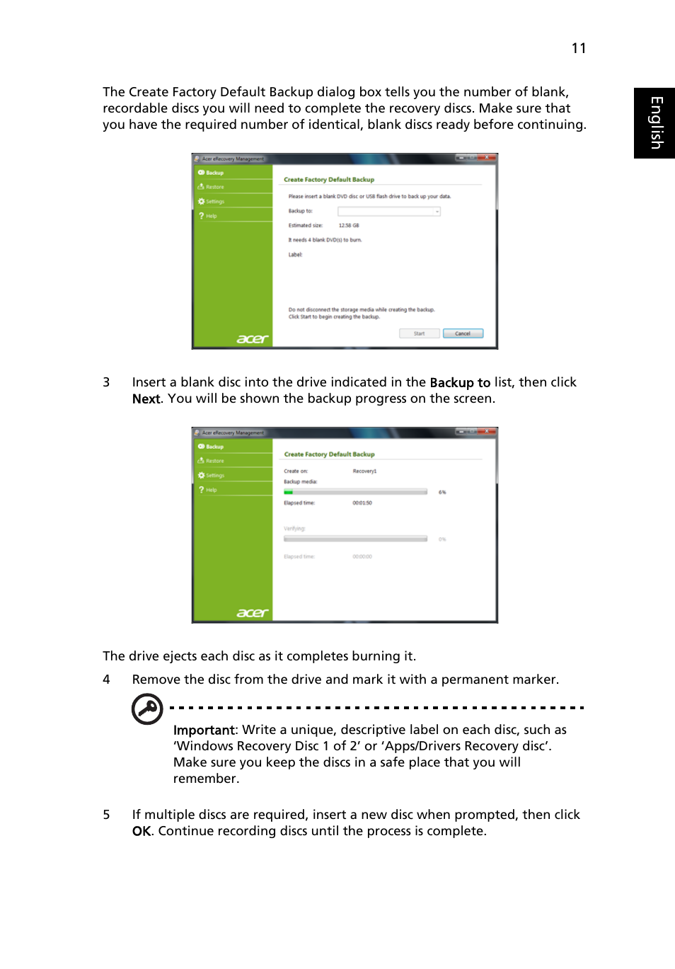 Acer Aspire 4352G User Manual | Page 31 / 79