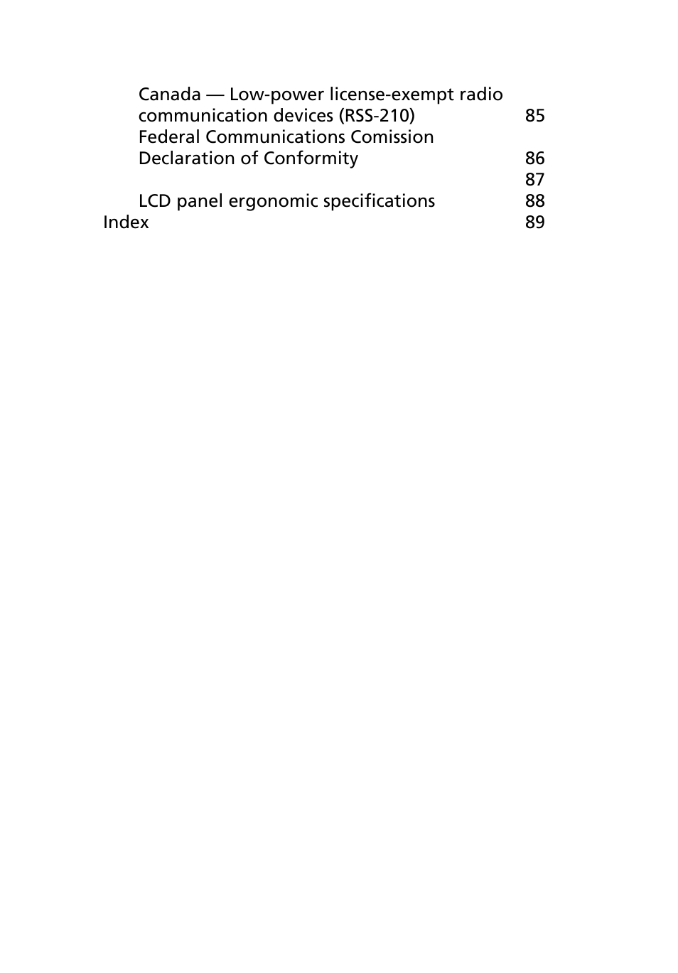 Acer TravelMate 5110 User Manual | Page 19 / 110