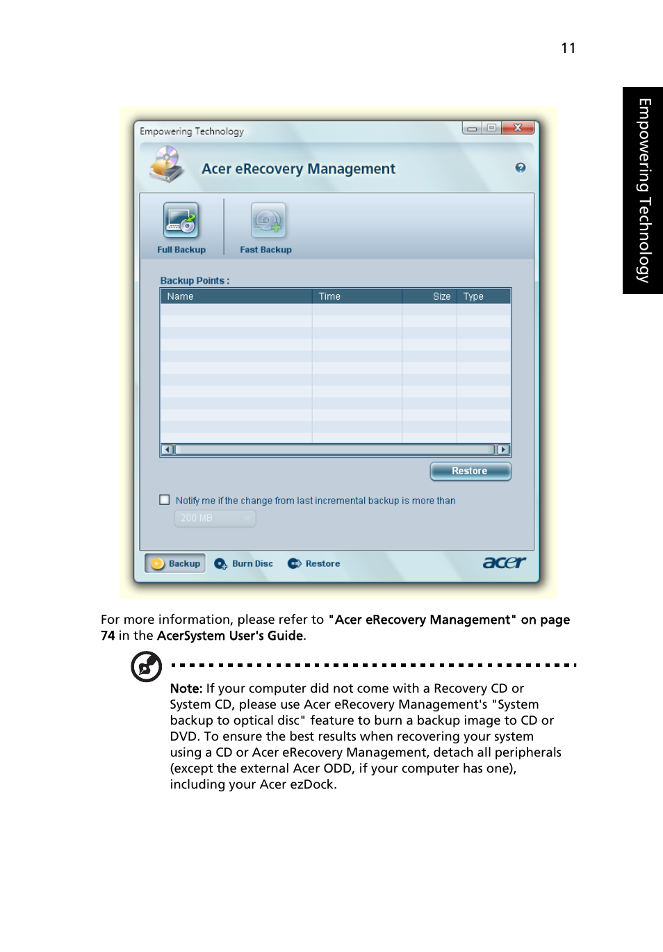 Acer TravelMate 5110 User Manual | Page 31 / 110