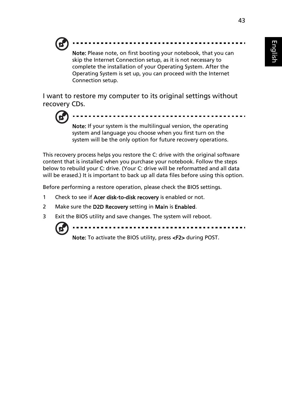 Acer TravelMate 5110 User Manual | Page 63 / 110