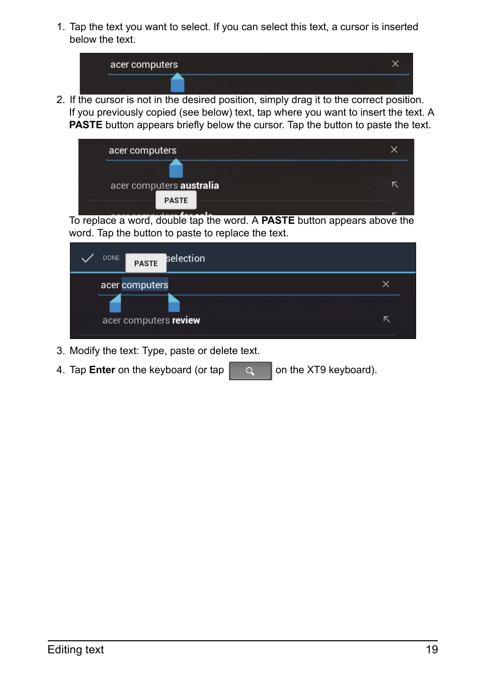 Acer DA220HQL User Manual | Page 19 / 61