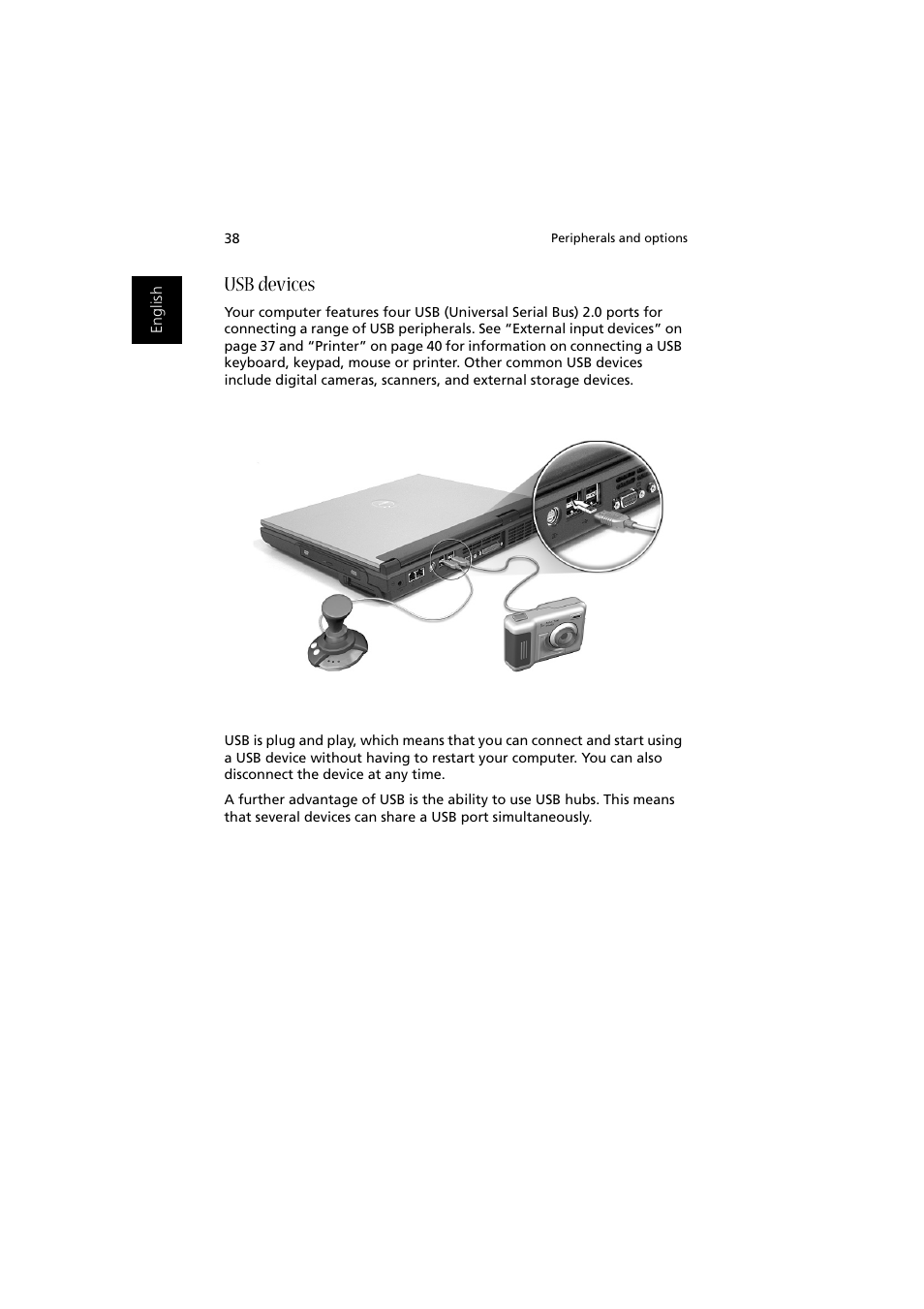 Usb devices | Acer Aspire 1350 User Manual | Page 48 / 93