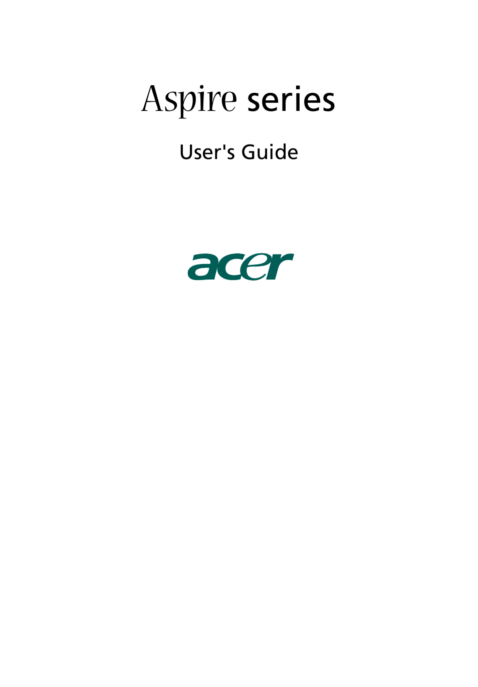 Acer Aspire T135 User Manual | 22 pages
