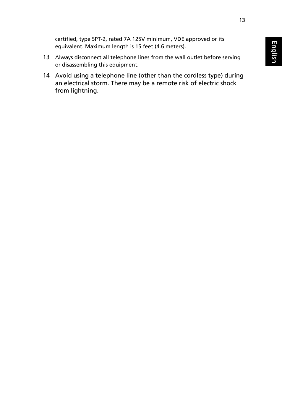 Acer Aspire T135 User Manual | Page 17 / 22