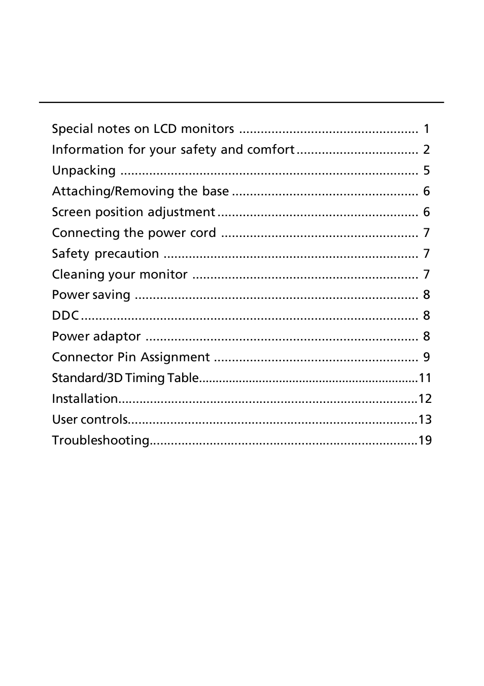 Acer GN246HL User Manual | 37 pages