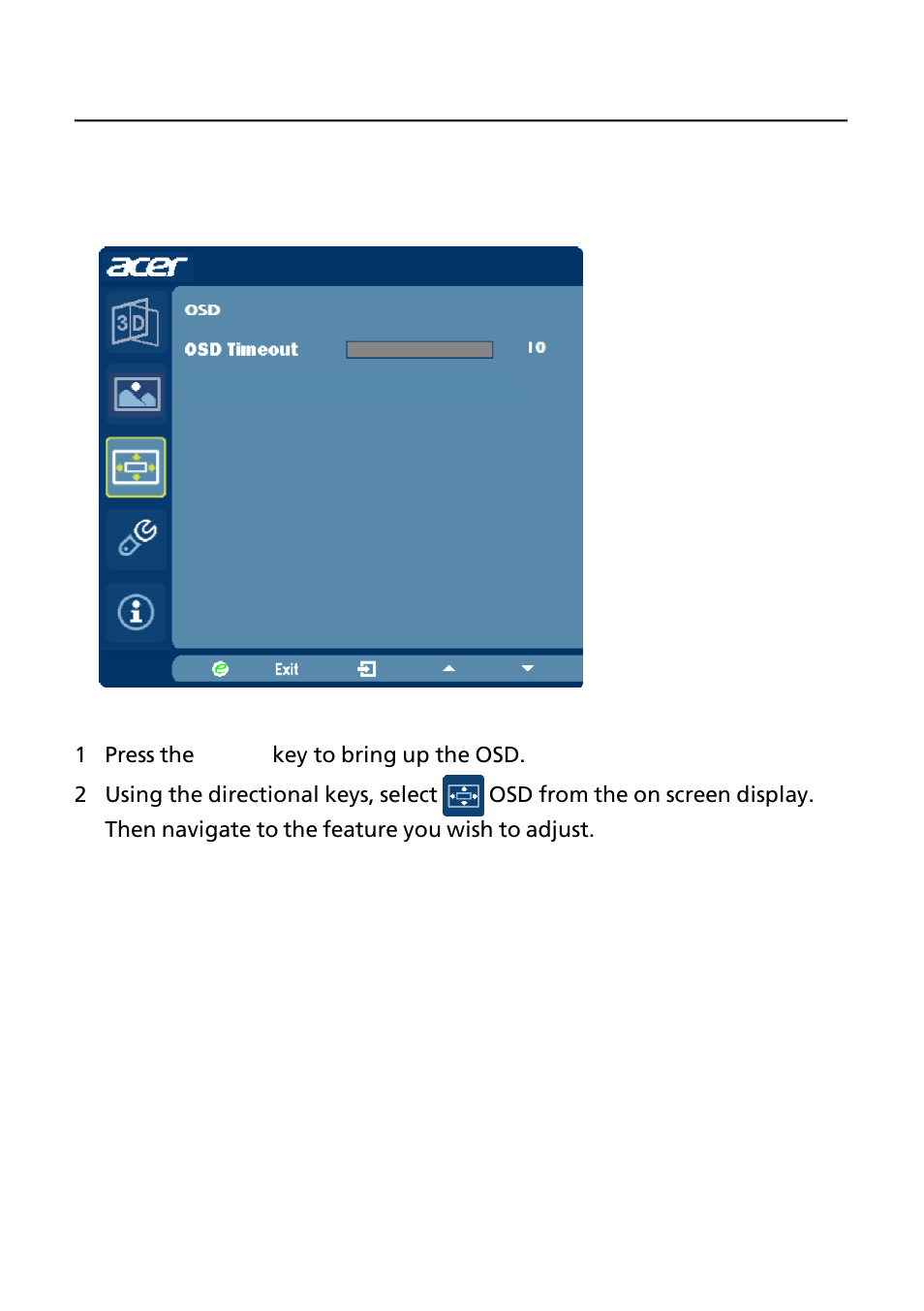 Acer GN246HL User Manual | Page 17 / 37