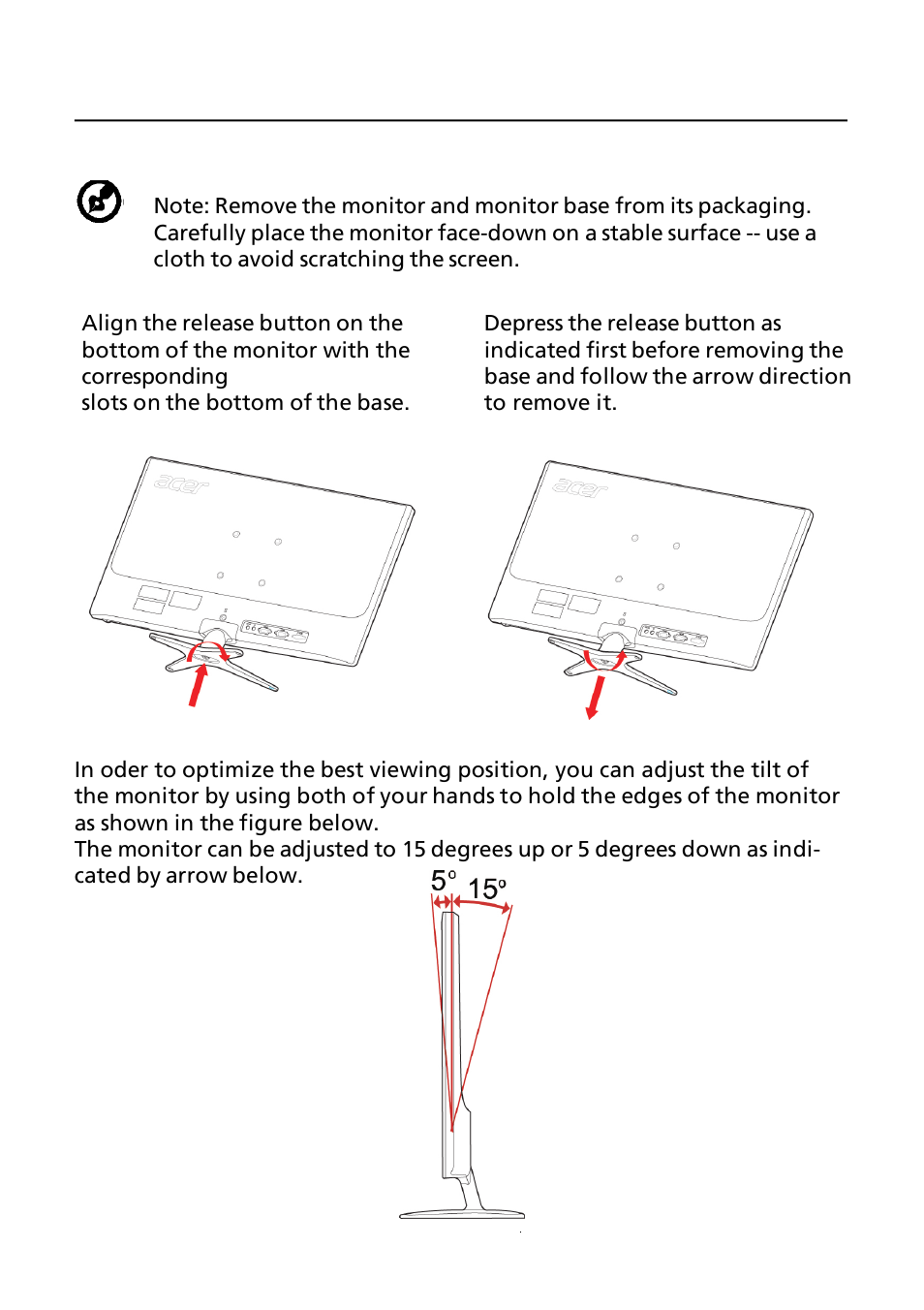 Acer GN246HL User Manual | Page 7 / 37