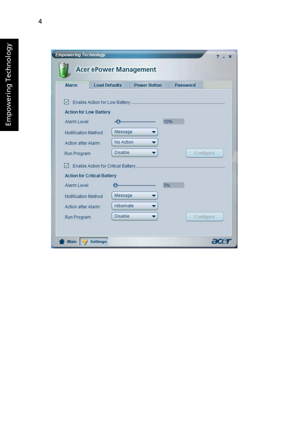 Acer TravelMate 2440 User Manual | Page 18 / 90