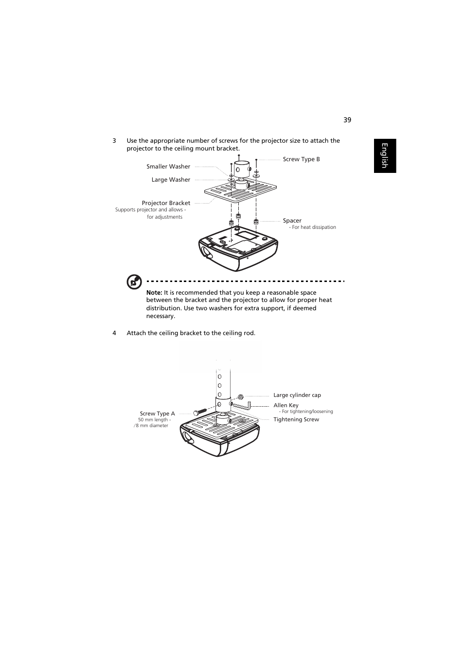 English | Acer P7203B User Manual | Page 49 / 61