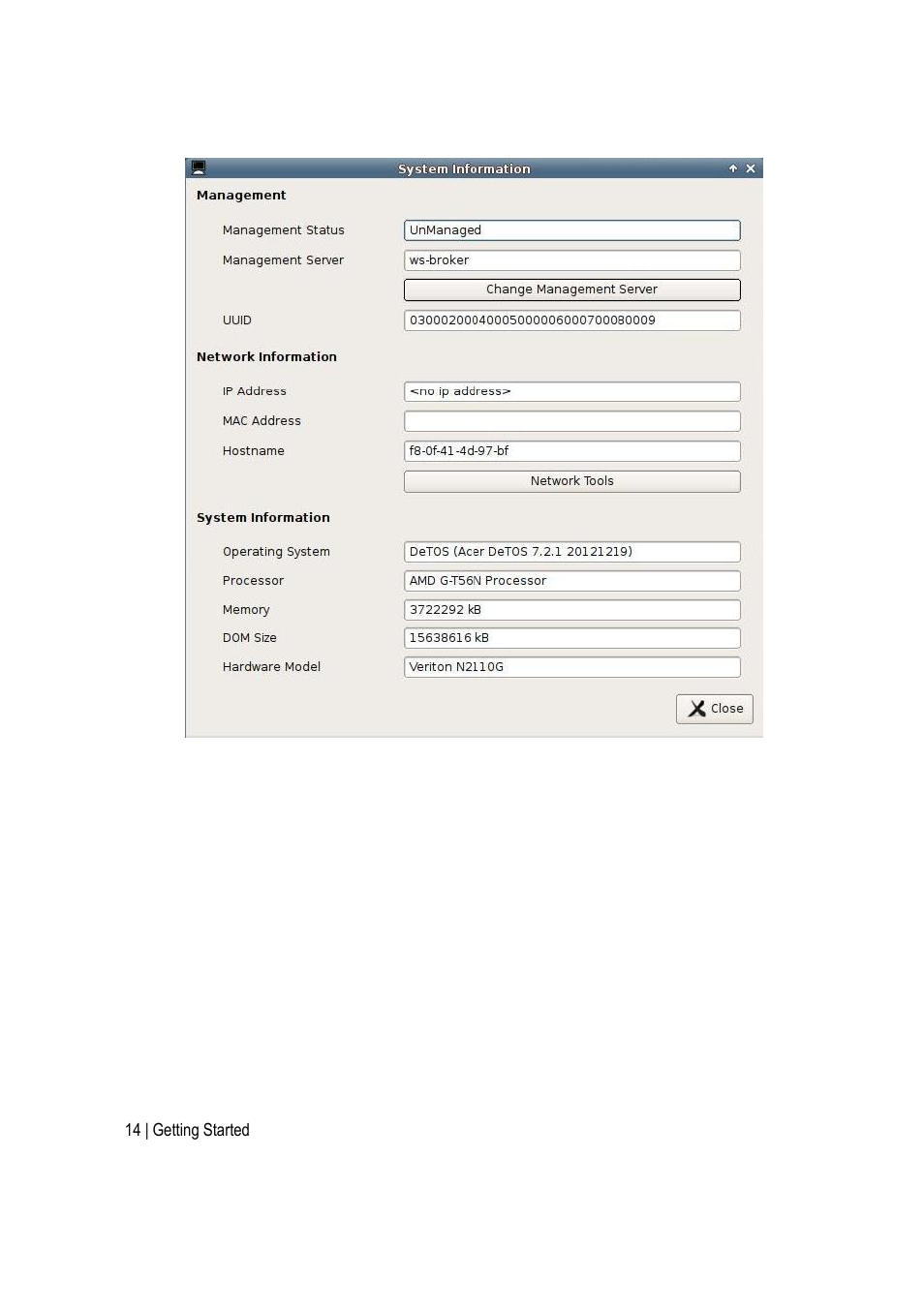 Acer Veriton N2620G User Manual | Page 14 / 60