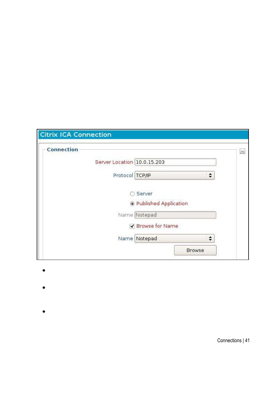 Citrix ica | Acer Veriton N2620G User Manual | Page 41 / 60