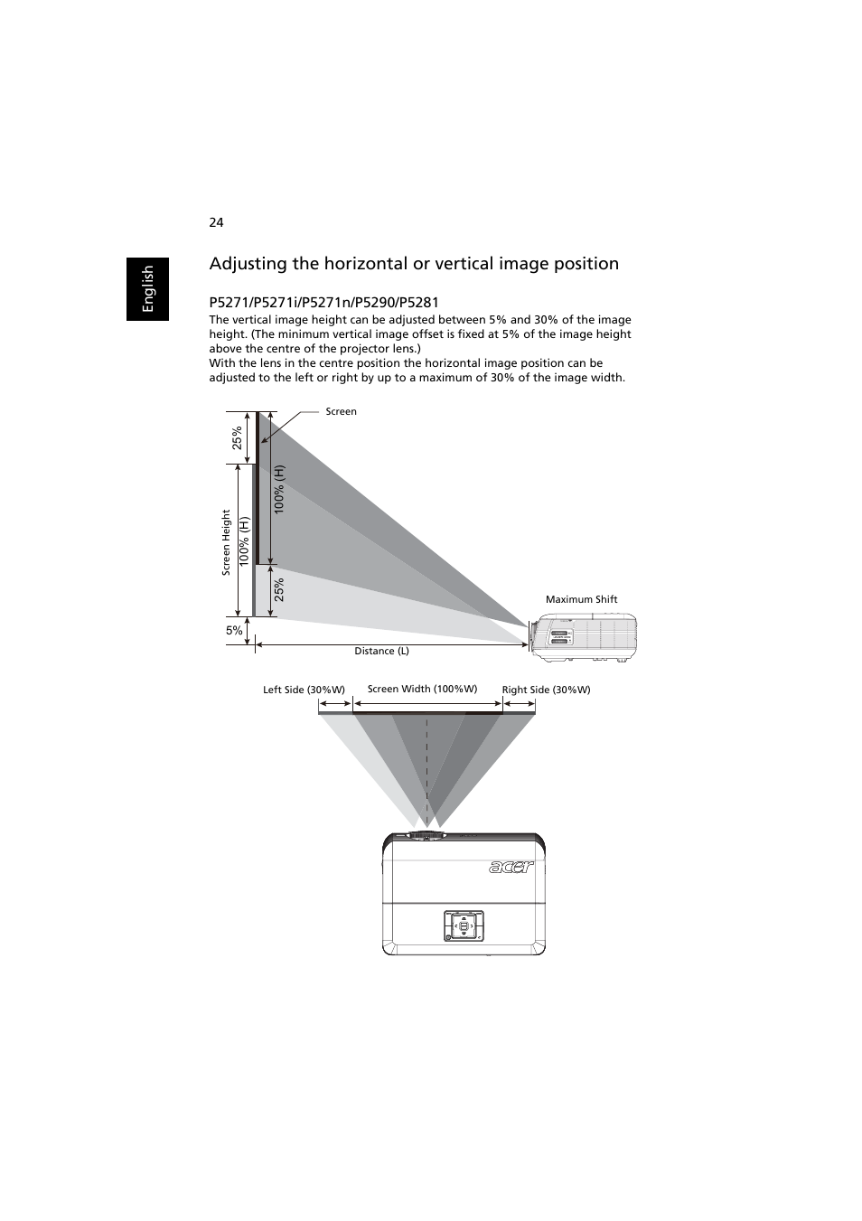 Acer P5271i User Manual | Page 34 / 69
