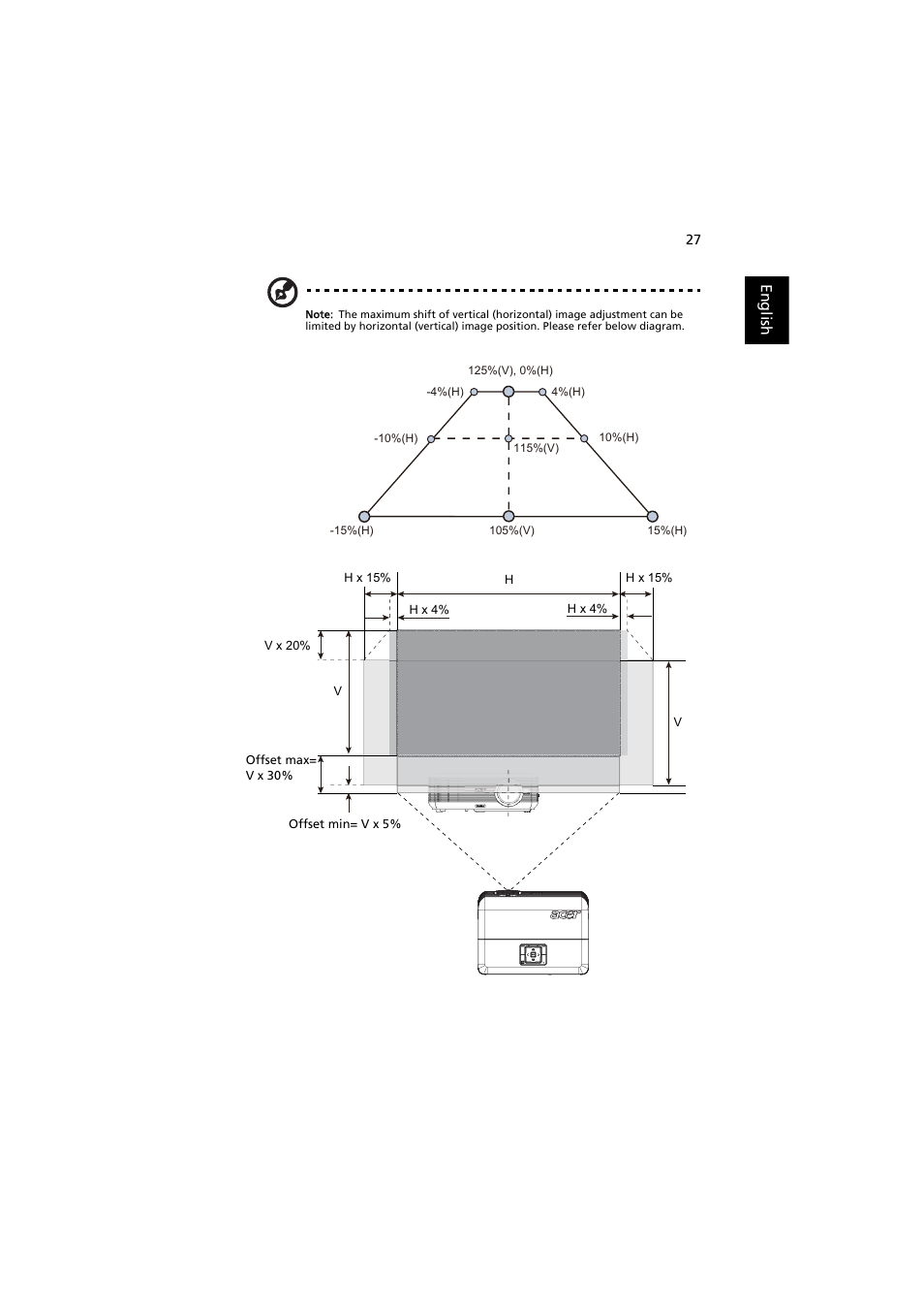 Acer P5271i User Manual | Page 37 / 69