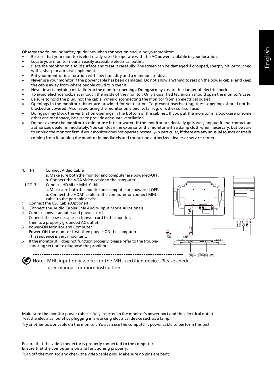 Acer FT200HQL User Manual | 2 pages