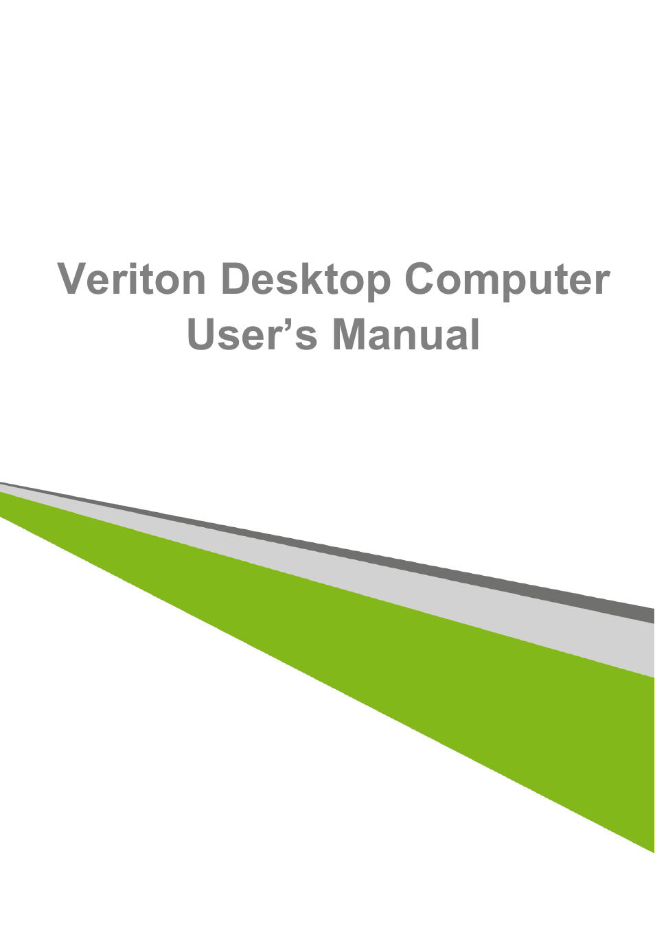 Acer Veriton M2630 User Manual | 68 pages