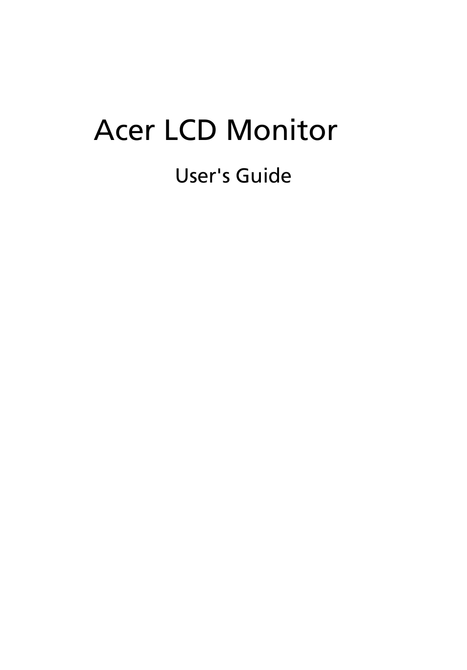 Acer UT220HQL User Manual | 30 pages