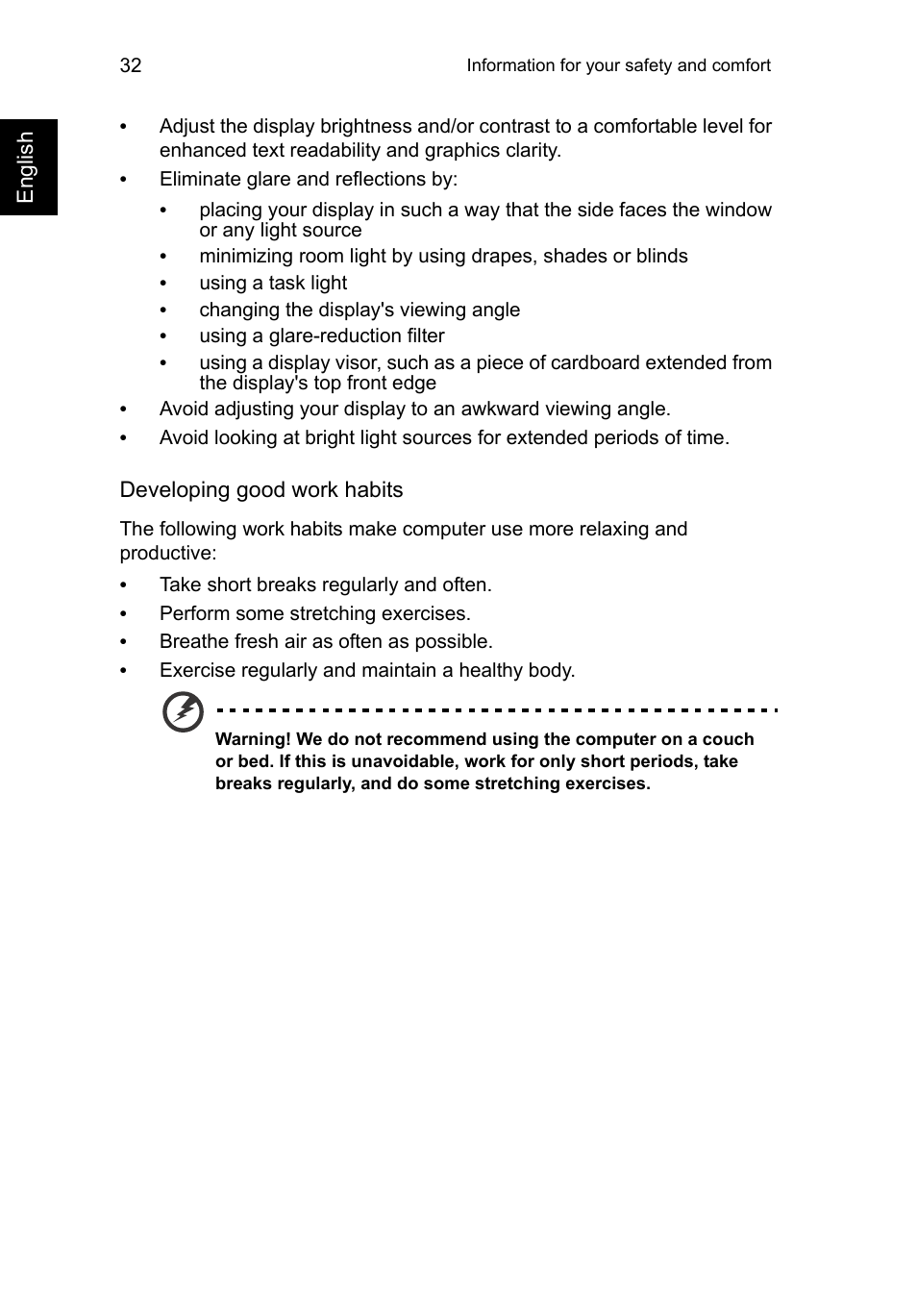 Acer C720 User Manual | Page 32 / 36