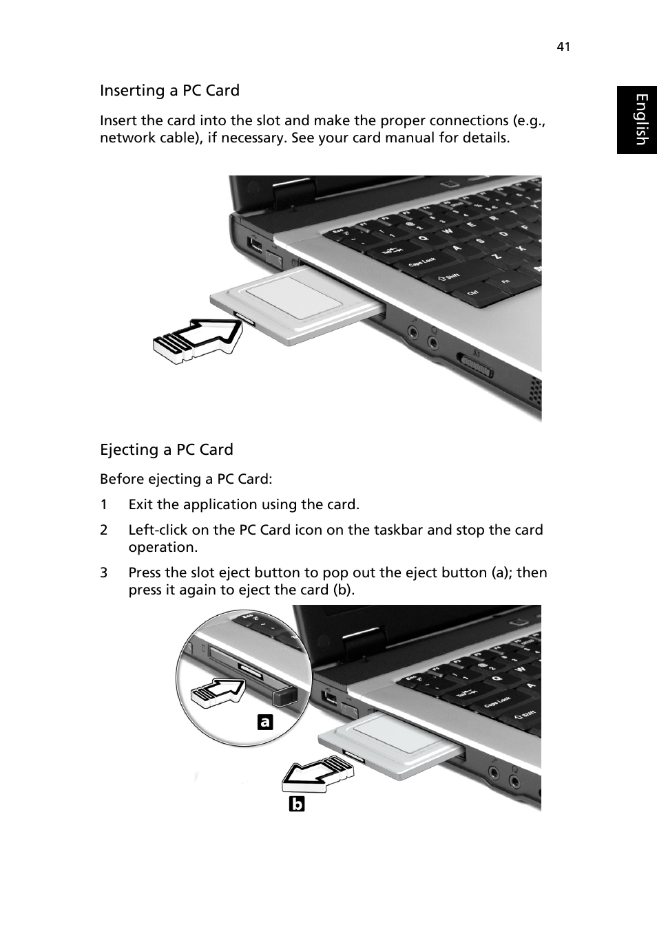 Acer TravelMate 4050 User Manual | Page 49 / 92