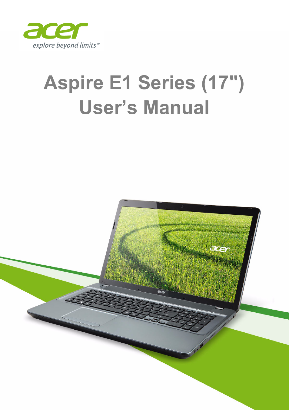 Acer Aspire E1-771 User Manual | 86 pages