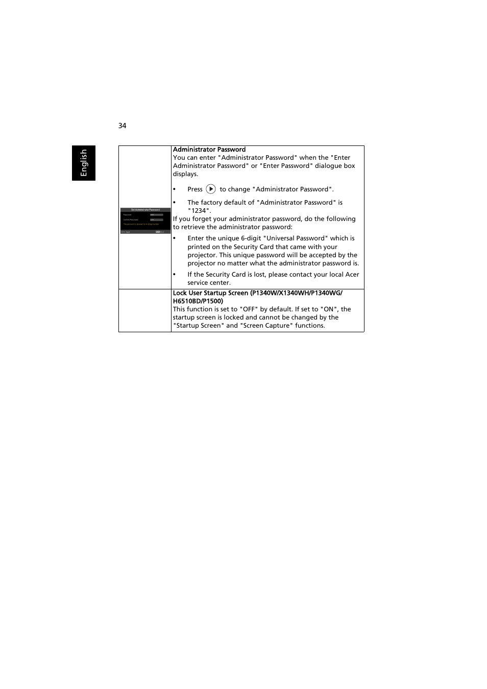 Acer P1500 User Manual | Page 44 / 70