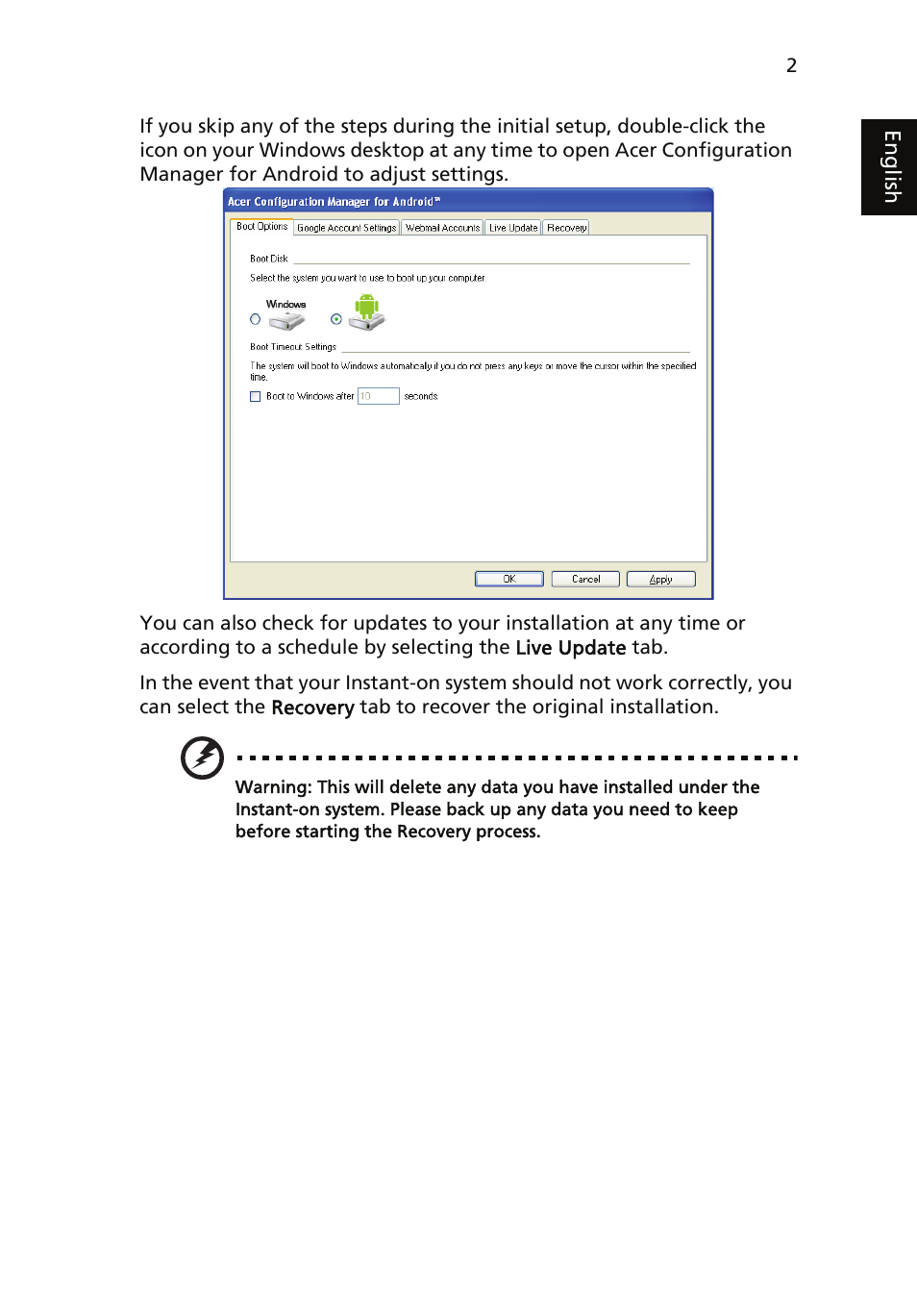 Acer AOD257 User Manual | Page 5 / 8