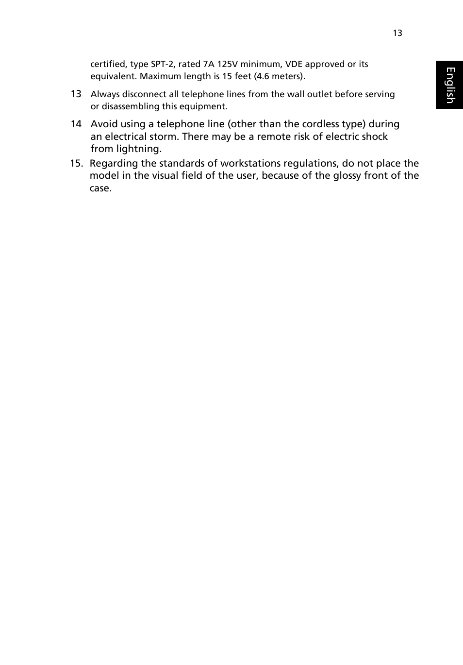 Acer Aspire T136 User Manual | Page 17 / 22
