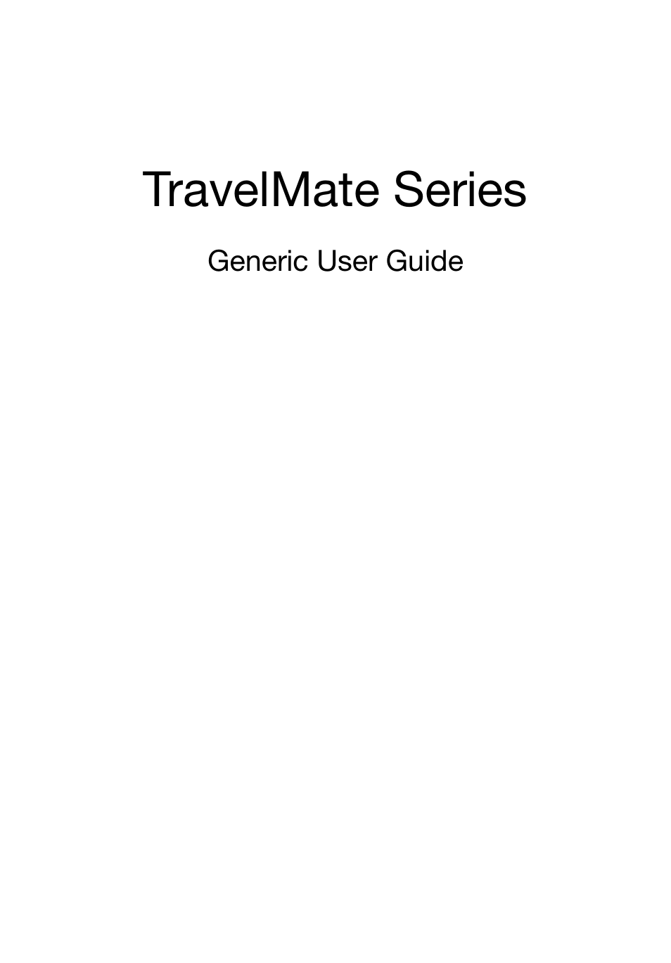 Acer TravelMate P245-MG User Manual | 87 pages