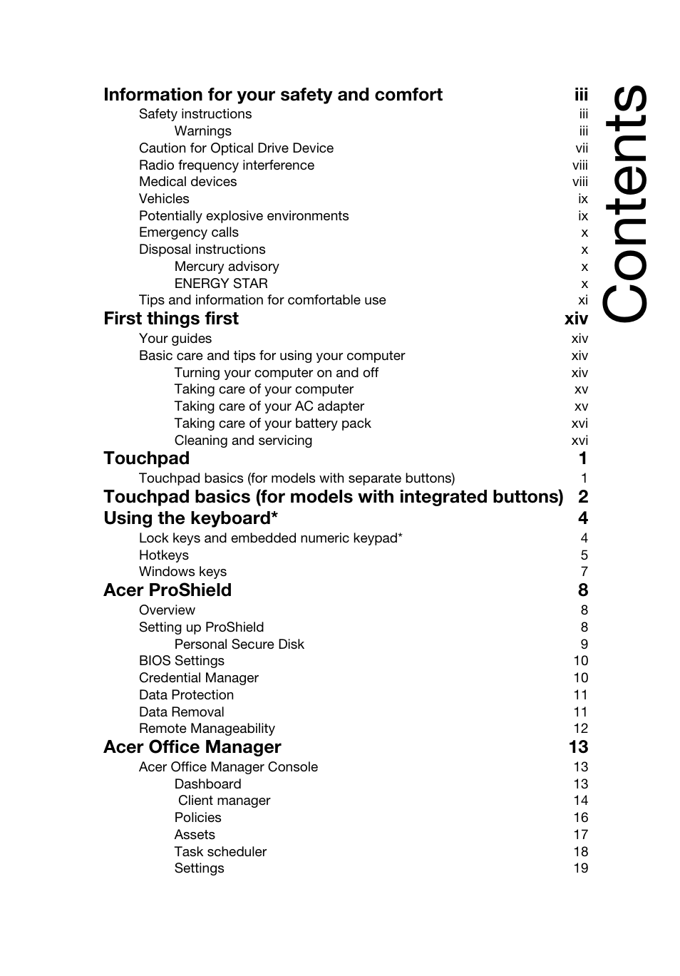 Acer TravelMate P245-MG User Manual | Page 17 / 87