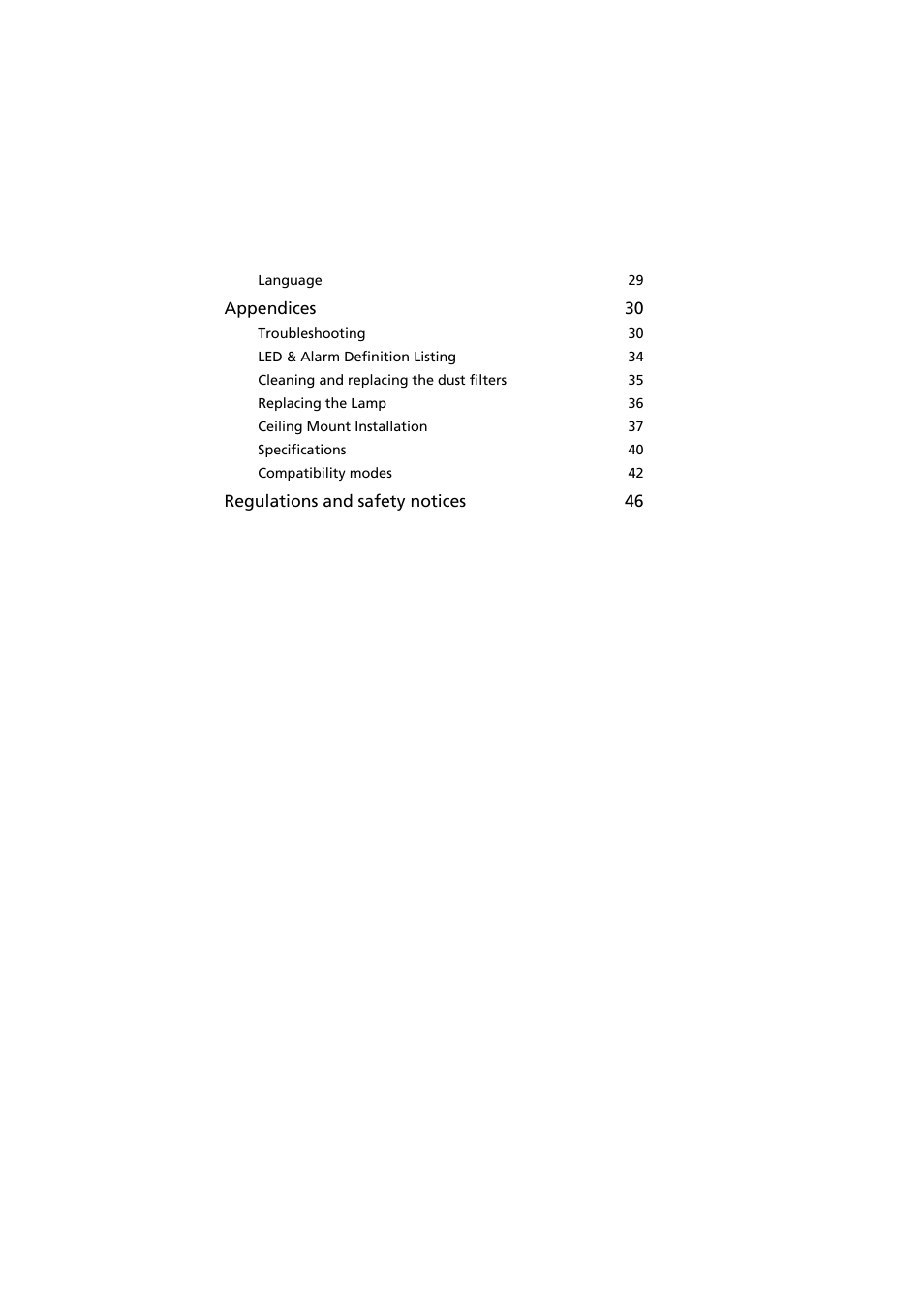 Acer P7500 User Manual | Page 10 / 61