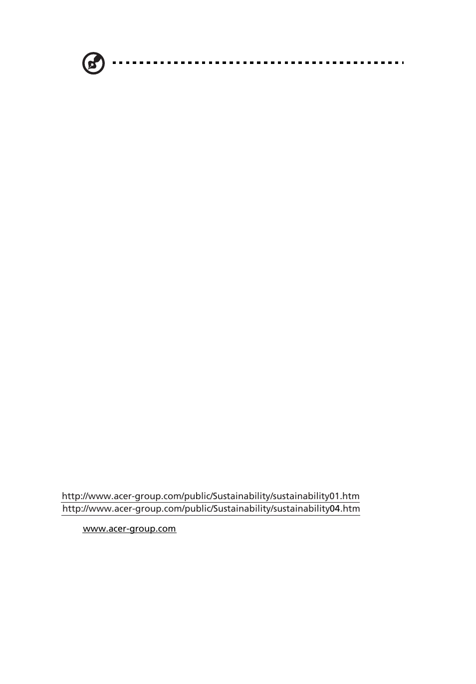Additional safety information, It equipment recycling information | Acer V173 User Manual | Page 6 / 28