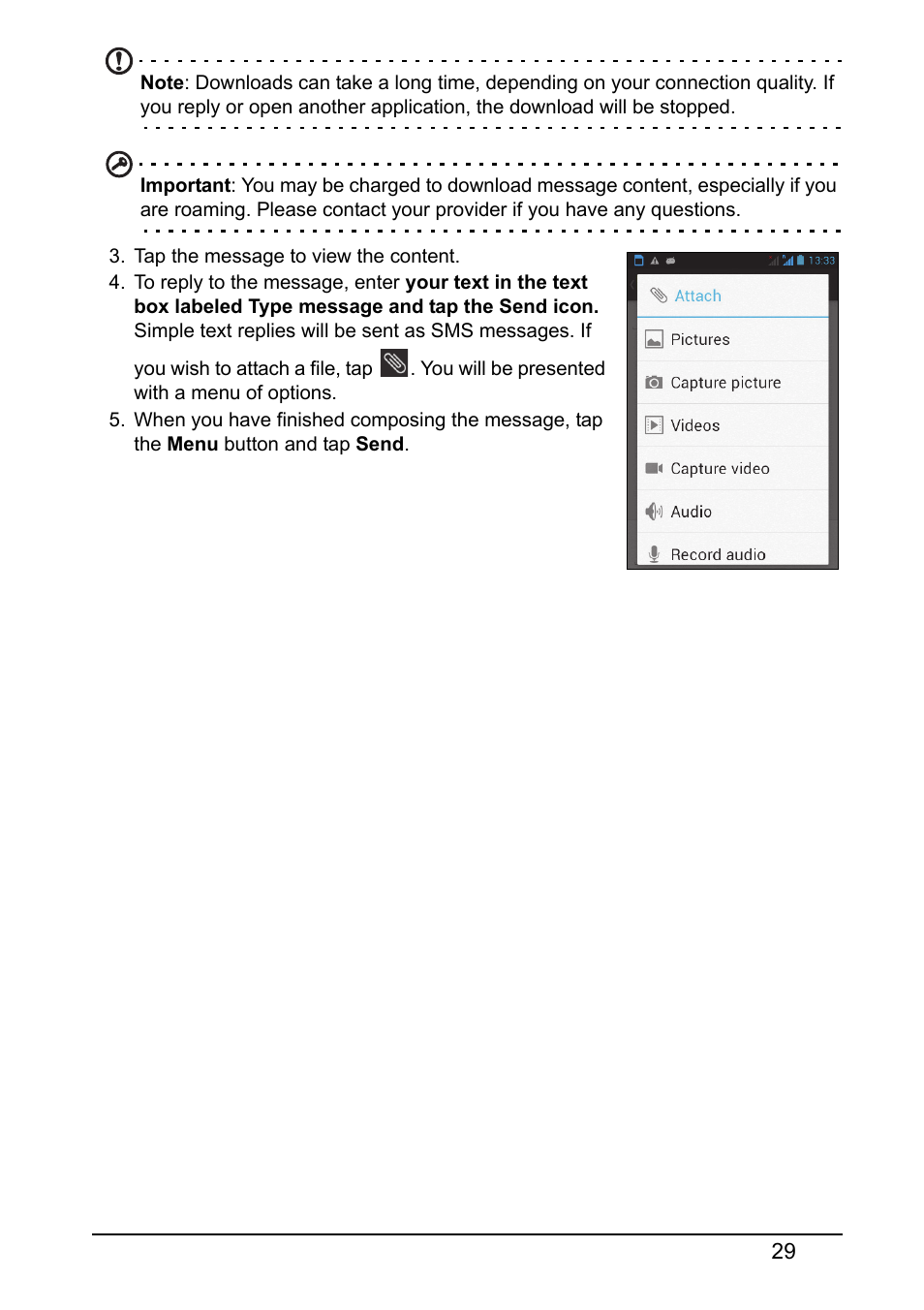 Acer Z120 User Manual | Page 29 / 63